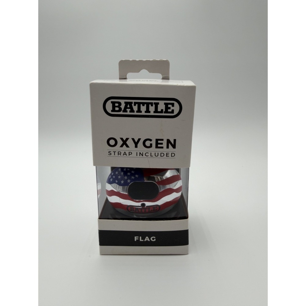 Battle Sports‎ Oxygen Lip Shield Mouthguard Football Mouth Guard American Flag
